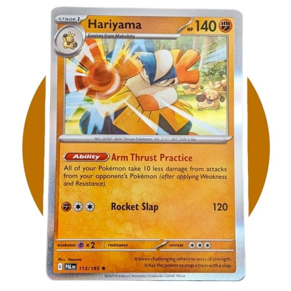 Pokemon | Toys | Paldea Evolved Pokemon Card C5 Hariyama 13193 Holo |  Poshmark